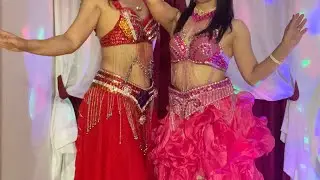 初めての #ベリーダンスレッスン #bellydance #チエノアトリエ 胸＆肩シミーしましょ🌀🩷🌀