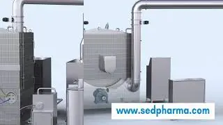 Automatic Pharmaceutical High Quality Efficient Pill Tablet Coating Machine