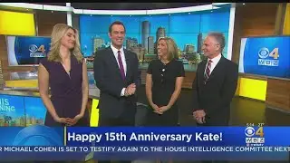 Kate Merrill Celebrates 15 Years At WBZ-TV