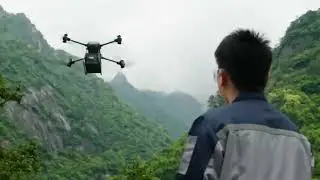 Drone de carga lan&ccedil;ado pela DJI