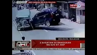 QRT: 2 sugatan sa banggaan ng SUV at jeep