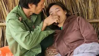 homeless man Take care of the sick mute girl, Renovating the garden and cage of Dream Rabbit