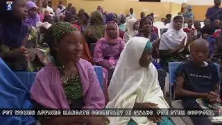 FCT WOMEN AFFAIRS MANDATE SECRETARY IN GWAKO FOR STEM SUPPORT.