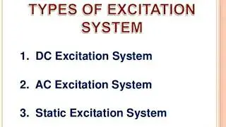 Excitation system for alternator