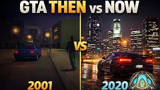 How GTA Lighting Evolved from 2001 to 2020 🌆 | DarkLevel Gaming