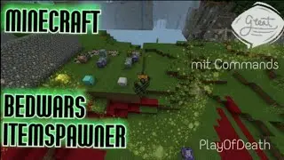 Bedwars Itemspawner mit Commands | Minecraft Bedrock Edition | &bull; PlayOfDeath