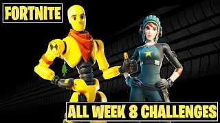 Fortnite Week 8 Challenges Full Guide! Fortnite Chapter 2 Season 3