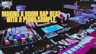 How to Make Classic 90s Boom Bap | Chopping Piano Sample | MPC Live + SP404SX + SP303