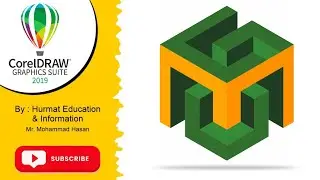 Modern Polygon Logo Design In Coreldraw Tutorial 4