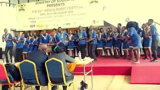 KU Choir performing Matsai Ka Yesu at Music Festival in Nyeri