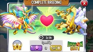 Dragon City: High Ethereal Dragon vs High Celestial Dragon [EXCLUSIVE BREEDING] 😱