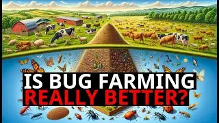 Efficiency Misunderstood: Why Animal Agriculture Is More Sustainable Than Bug Farming