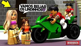 EU e MEU IRMÃOZINHO ficamos MUSCULOSOS e as MENINAS ficaram APAIXONADAS... BROOKHAVEN Roblox