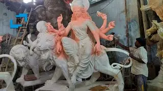 Durga Mata idol Making 2020 | Durga Mata Making | Murti Making at Dhoolpet | Sunder Kalakar 2020