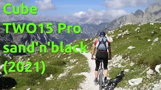 Popular CUBE TWO 15 PRO sand n black 2021 bicycle | TOP Bike review