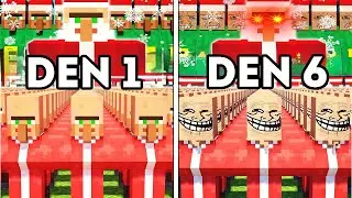 100 Vesničanů Musí Zachránit Vánoce v Minecraftu!