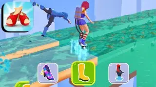 SHOE RACE ​​GAMEPLAY | ALL LEVELS 84-87