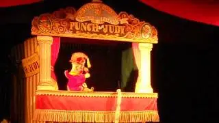 Clive Chandler's World Famous Punch and Judy puppet show, at the Scottish Mask and Puppet Centre
