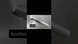 Barra de PCD para acabamento de furo e chanfro #shorts  #mvxtech#PCDtools#aluminumcutting