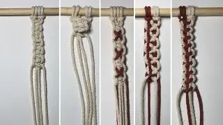 Macrame Knots Square Knot variation