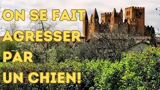 Balade à Simorre dans le Gers!... On se fait agresser par un chien!👀