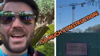 On the ground construction update of tropical America&rsquo;s in Disney&rsquo;s Animal Kingdom 2026!!