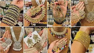New Stock Update /Diamond Cut Churi, jhapta,kundan necklace, krystal sita, choker collection 