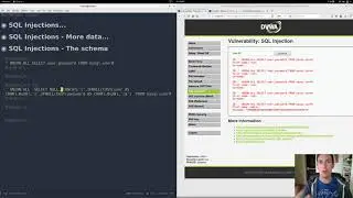 Getting the schema with SQL Injections
