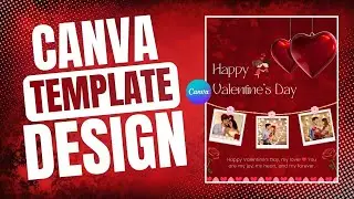 Valentine Day Template Design ❤️✨