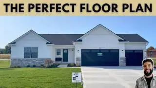 INCREDIBLE New Construction Home Tour Near Grand Rapids Michigan | This updated floor plan delivers