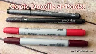 Overview of Copic Doodle Pack