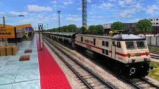 37779 Abu Road to Mawal Journey | High Realistic ICF & Utkrisht Coach  | MSTS ~ Open Rail Gameplay 