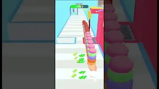 Ice Cream Stack Gameplay🍨#shorts#viral#short#trending