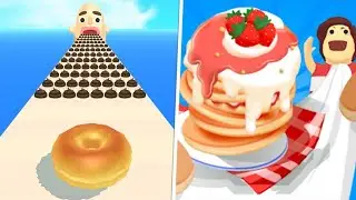 ✅ SANDWICH 🥪 RUNNER| 🆚 PANCAKE 🥞 RUN | MIND RELAXING GAMES