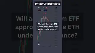 Ethereum UNDERPERFORMING Bitcoin?! Can Spot ETFs end ETH performance? 👇 #shorts #bitcoin #ethereum