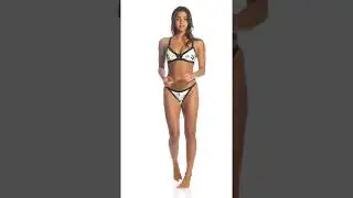 Hurley Women's Quick Dry Garden Triangle Bikini Top | SwimOutlet.com