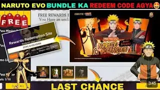 Naruto Evo bundle redeem code Today 6 February 2025 free #freefire #redeemcodefreefiretoday #tgrnrz