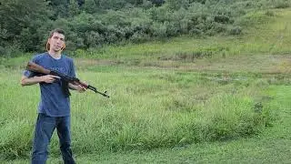 Mag dump using a Epsilon VG6 muzzle brake.