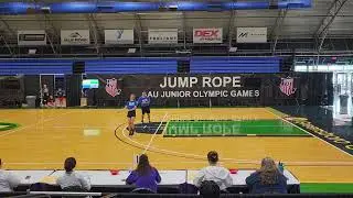 Alexa &Braydon's Pairs Freestyle at the 2024 AAU Junior Olympics