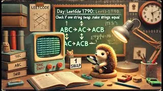 LeetCode: 1790. Check if One String Swap Can Make Strings Equal