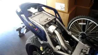Boz Brothers Gild Exhaust From CBR600r on 2005 Fz6 PART2