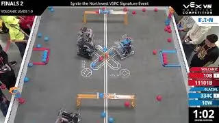 Ignite The Northwest Overall Finals, Volcanic VS Glacial | Vex Push Back