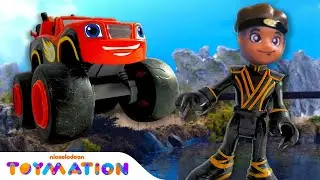 Ninja Training w/ Blaze & AJ Toys! | Blaze and the Monster Machines | Toymation