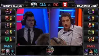 GIA vs RG Game 1 Highlights (EU LCS Summer Promotion 2015)