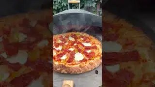 Wood Fired Pizza in the Bertello Pizza Oven. Works in Summer and  Winter! 🍕 ⁠