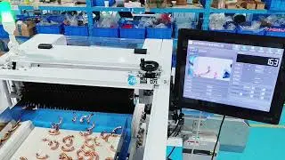 High-Speed Vision Counting Machine for Brass Pipes | Automated Counting and Packaging Line