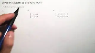 Ma2: Additionsmetoden