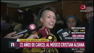 22 años de cárcel al cantante Cristian Aldana