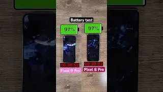 Google Pixel 9 Pro vs Pixel 8 Pro battery test