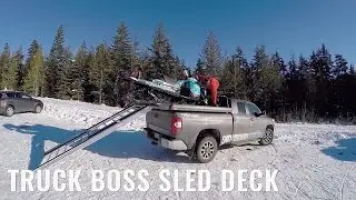 Snowboard Addiction Truck Boss Sled Deck Review